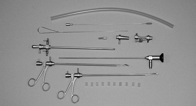 Цистоуретроскоп, комплект с жестким инструментом