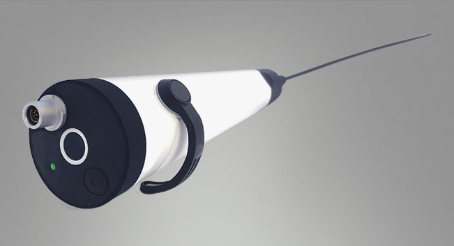 Видеоназофарингоскоп особо тонкий (2,9 мм) с   интегрированным LED осветителем