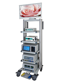 Эндовидеохирургическая стойка для лапароскопии в урологии